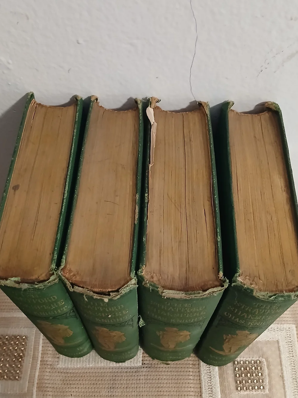 Stratford Shakspere Vol II III IV VI Charles Knight 1872 Antique Books Lot Of 4